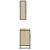 Set mobilier de baie, 2 piese, stejar sonoma, lemn prelucrat GartenMobel Dekor