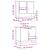 Set mobilier de baie, 2 piese, stejar sonoma, lemn prelucrat GartenMobel Dekor