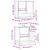 Set mobilier de baie, 2 piese, stejar sonoma, lemn prelucrat GartenMobel Dekor