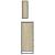 Set mobilier de baie, 3 piese, stejar sonoma, lemn prelucrat GartenMobel Dekor