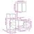 Set mobilier de baie, 3 piese, stejar sonoma, lemn prelucrat GartenMobel Dekor