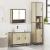 Set mobilier de baie, 3 piese, stejar sonoma, lemn prelucrat GartenMobel Dekor