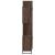 Set mobilier de baie, 3 piese, stejar maro, lemn prelucrat GartenMobel Dekor