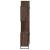 Set mobilier de baie, 3 piese, stejar maro, lemn prelucrat GartenMobel Dekor