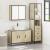 Set mobilier de baie, 3 piese, stejar sonoma, lemn prelucrat GartenMobel Dekor