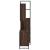 Set mobilier de baie, 3 piese, stejar maro, lemn prelucrat GartenMobel Dekor