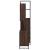 Set mobilier de baie, 3 piese, stejar maro, lemn prelucrat GartenMobel Dekor