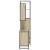 Set de mobilier de baie din 3 piese din lemn de stejar Sonoma GartenMobel Dekor