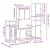 Set de mobilier de baie din 4 piese din lemn de stejar Sonoma GartenMobel Dekor