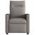 Fotoliu rabatabil electric, gri taupe, material textil GartenMobel Dekor