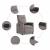 Fotoliu rabatabil electric, gri taupe, material textil GartenMobel Dekor
