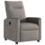Fotoliu rabatabil electric, gri taupe, material textil GartenMobel Dekor