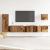 Set dulap TV 5 piese montat pe perete lemn vechi lemn prelucrat GartenMobel Dekor