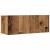 Set dulap TV 7 piese montat pe perete lemn vechi lemn prelucrat GartenMobel Dekor