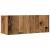 Set dulap TV 4 piese montat pe perete lemn vechi lemn prelucrat GartenMobel Dekor