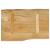 Blat masă cu margini naturale, 50x40x2,5 cm, lemn masiv mango GartenMobel Dekor