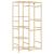 Cuier pentru haine cu rafturi, 100x50x184,5 cm, bambus GartenMobel Dekor