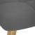 Scaun de relaxare cu taburet, gri deschis, textil GartenMobel Dekor
