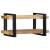 Raft de perete 70x33x35 cm lemn masiv de mango GartenMobel Dekor