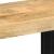 Raft de perete 70x33x35 cm lemn masiv de mango GartenMobel Dekor