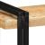 Raft de perete 70x33x35 cm lemn masiv de mango GartenMobel Dekor