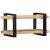 Raft de perete 70x33x35 cm lemn masiv de mango GartenMobel Dekor