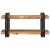 Raft de perete 70x33x35 cm din lemn masiv de salcâm GartenMobel Dekor