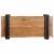 Raft de perete 70x33x35 cm din lemn masiv de salcâm GartenMobel Dekor