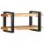 Raft de perete 70x33x35 cm din lemn masiv de salcâm GartenMobel Dekor