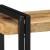 Raft de perete 90x33x45 cm lemn masiv de mango GartenMobel Dekor