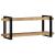 Raft de perete 110x33x45 cm lemn masiv de mango GartenMobel Dekor
