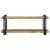 Raft de perete 110x33x45 cm lemn masiv de mango GartenMobel Dekor