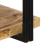 Raft de perete 110x33x45 cm lemn masiv de mango GartenMobel Dekor