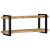 Raft de perete 110x33x45 cm lemn masiv de mango GartenMobel Dekor