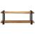 Raft de perete 110x33x45 cm din lemn masiv de salcâm GartenMobel Dekor