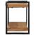 Raft de perete 110x33x45 cm din lemn masiv de salcâm GartenMobel Dekor