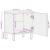Noptiera maro 40x33x46 cm lemn masiv de mango GartenMobel Dekor