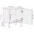 Noptiere 2 buc Maro 40x33x46 cm Lemn masiv Mango GartenMobel Dekor