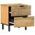 Noptiera maro 40x33x46 cm lemn masiv de mango GartenMobel Dekor