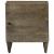 Noptiera gri deschis 40x33x46 cm lemn masiv de mango GartenMobel Dekor