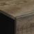 Noptiera gri deschis 40x33x46 cm lemn masiv de mango GartenMobel Dekor
