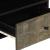 Dulap TV, negru, 80x33x46 cm, lemn masiv de mango GartenMobel Dekor