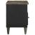 Dulap TV, negru, 80x33x46 cm, lemn masiv de mango GartenMobel Dekor