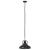 Lampă suspendată E27 Negru Ø 31 cm Fier GartenMobel Dekor
