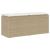 Bancă de grădină cu pernă Bej 110x40x44 cm polirattan GartenMobel Dekor