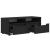 Dulap TV „VISNES” Negru 100x40x38 cm lemn prelucrat GartenMobel Dekor