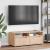 Dulap TV „VISNES” Stejar Sonoma 100x40x38 cm lemn prelucrat GartenMobel Dekor