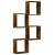 Rafturi cuburi de perete 4 buc Stejar afumat 30x15x30 cm GartenMobel Dekor