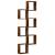 Rafturi cuburi de perete 6 buc Stejar afumat 30x15x30 cm GartenMobel Dekor
