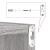 Rafturi cuburi de perete 4 buc Gri Sonoma 30x15x30 cm GartenMobel Dekor